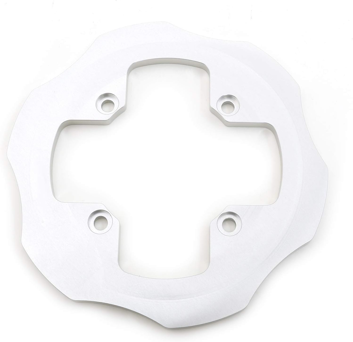SFriding ATV Rear Sprocket Guard Chain Protector for Kawasaki KFX450R KSF450 B8,B9F,BAF,BBF,BCS,BDF,BEF 2008-2014 [Silver]