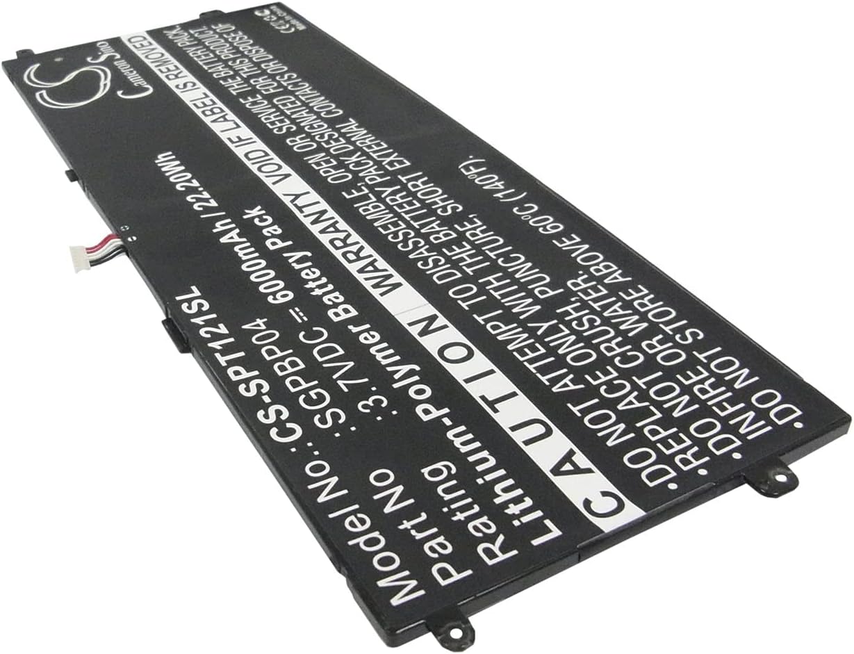 VINTRONS SGPBP04 Replacement Battery Compatible for Sony GPT121, SGPT121US/S, Tablet S,