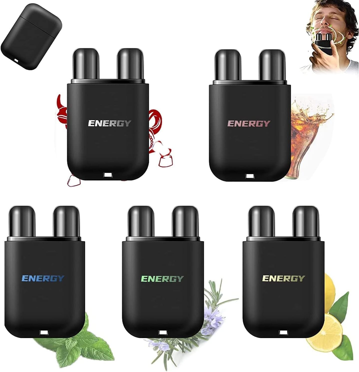 Vegan Liver Cleaning Nasal Herbal Box, Vegan Liver Cleansing Nasal Herbal Box 5 Flavors Nasal Herbal Box Nasal Herbal Box for Liver, Vegan Liver Cleanse Detox & Repair Nasal Herbal(5PCS)