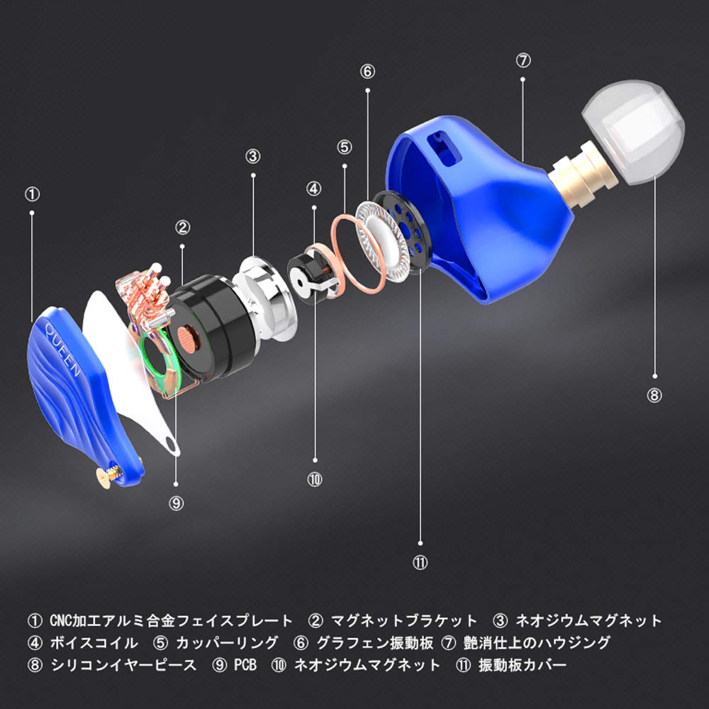【中古】「非常に良い」TFZ デュアルマグネティックサーキット グラフェンドライバ搭載 QUEEN シルバー TFZ-QE-SL Amazon.co.jp: 【国内正規品】TFZ デュアルマグネティックサーキット