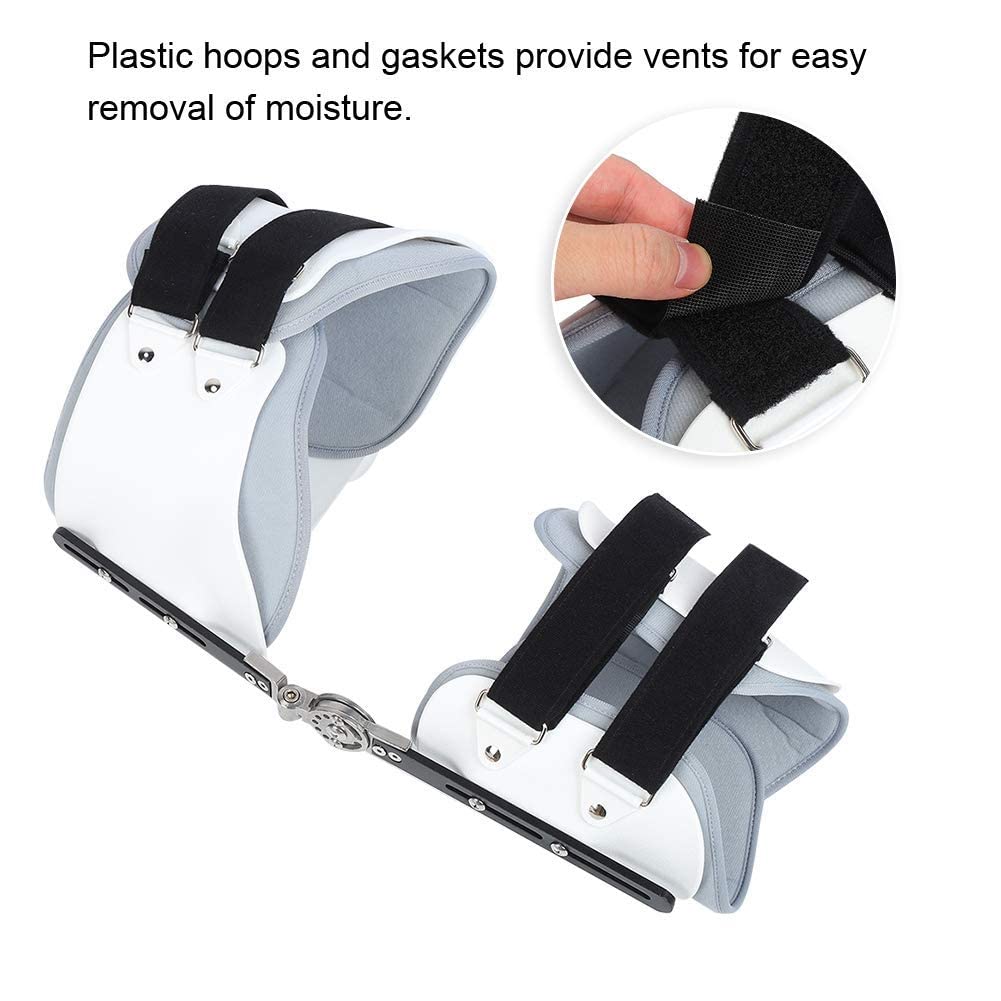 Hip Stabiliser Support Orthosis Braces, Sciatica Thigh Hip Brace Postoperative Orthotics Groin Compression Wrap for Hip Pain Relief(Right leg)
