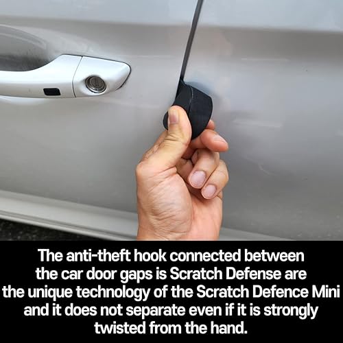 Miniatura 6 de Protector de protección contra arañazos, 2 unidades, protector magnético extraíble para puerta de automóvil, protector de borde de puerta de