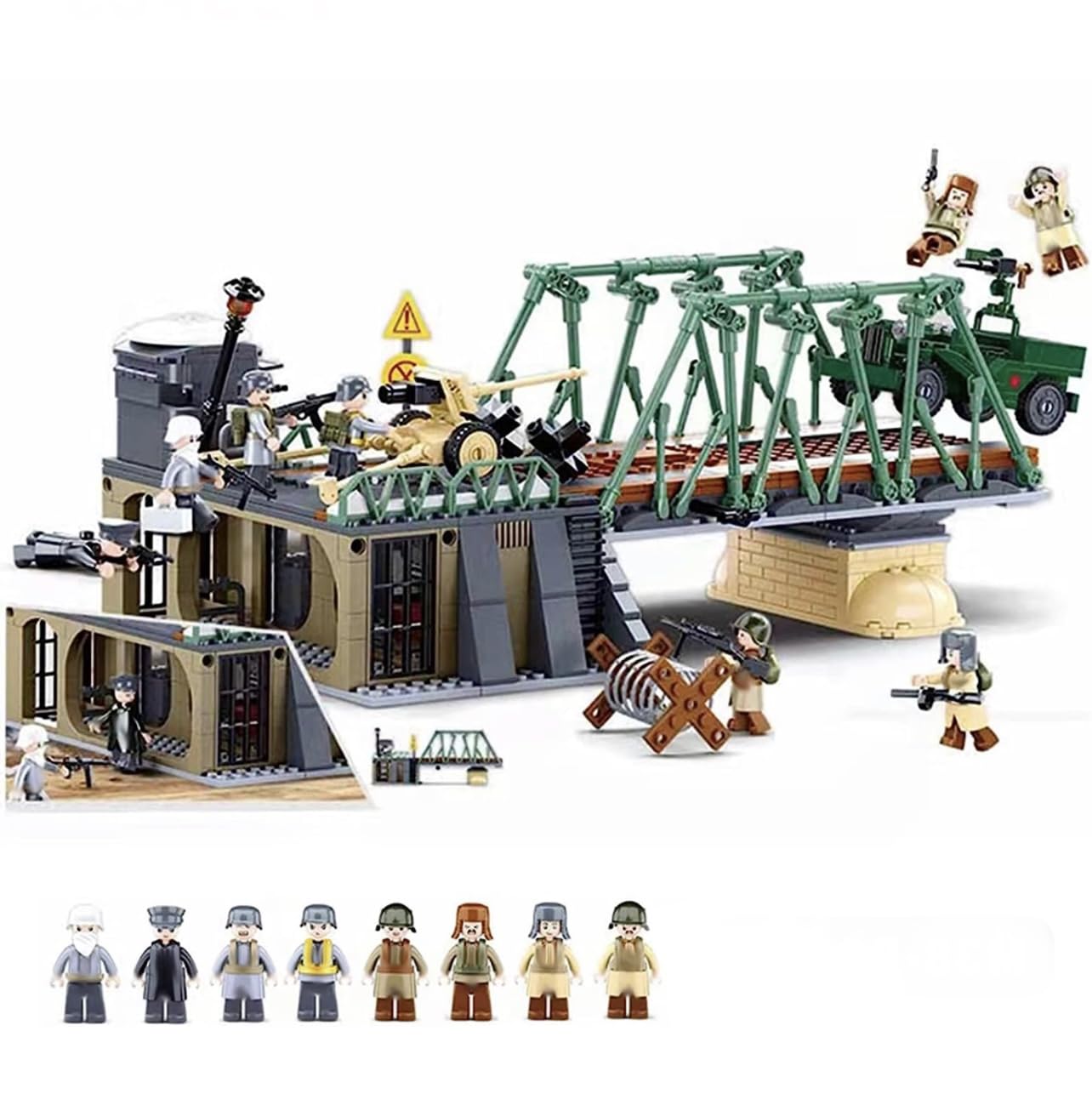 Amazon.com: General Jim's Military Brick Building Set - World War