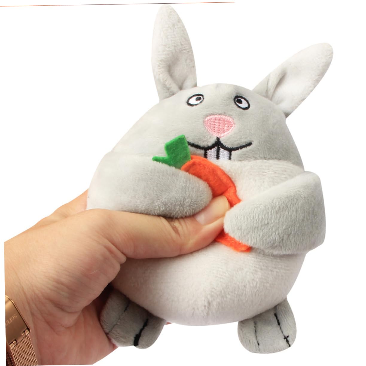 BESPORTBLE 2piezas Juguete De Peluche para Perros Medianos y Juguete Chirriante Resistente y Lavable para Masticar y Entrenar Casa