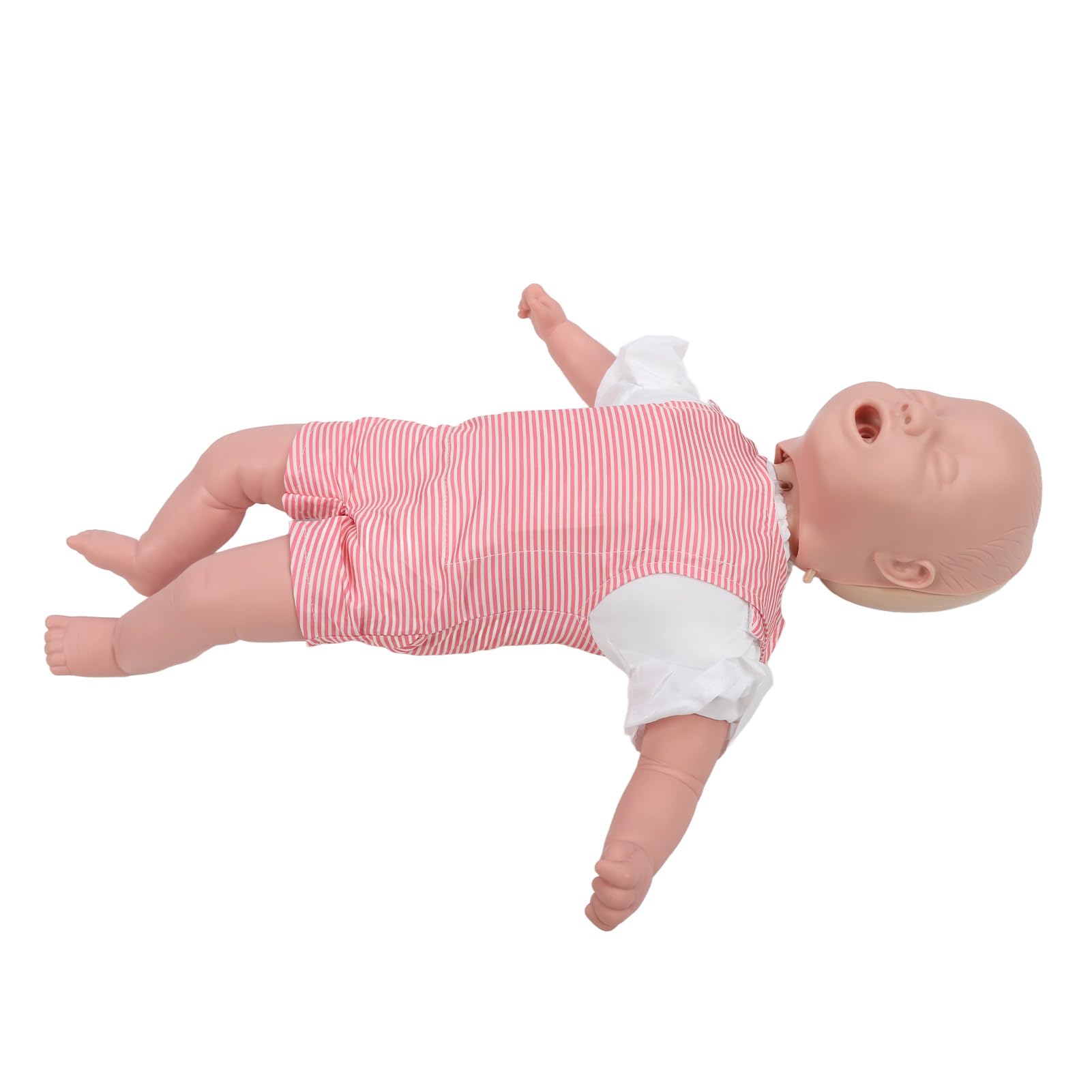 Maniquí de RCP para Recién Nacidos, Cubierta de Cara de Muñeca Infantil, Entrenamiento de Aprendizaje para Padres