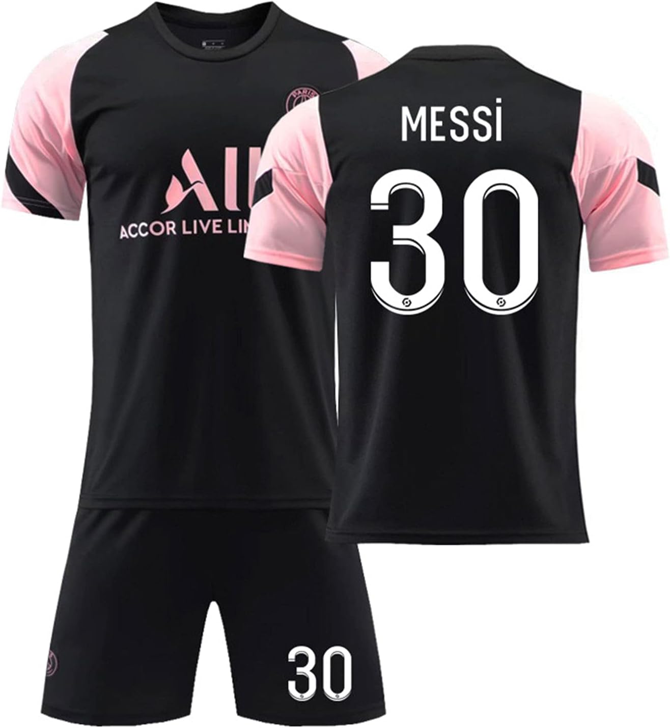 Football Jersey PSG Messi Uniform 