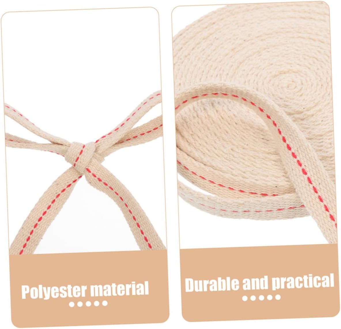 1roll Professional Cotton Lamp Wick for Oil Lamps and Lanterns Cotton Replacement for Home and Outdoor Use Versatile and Practical Accessory