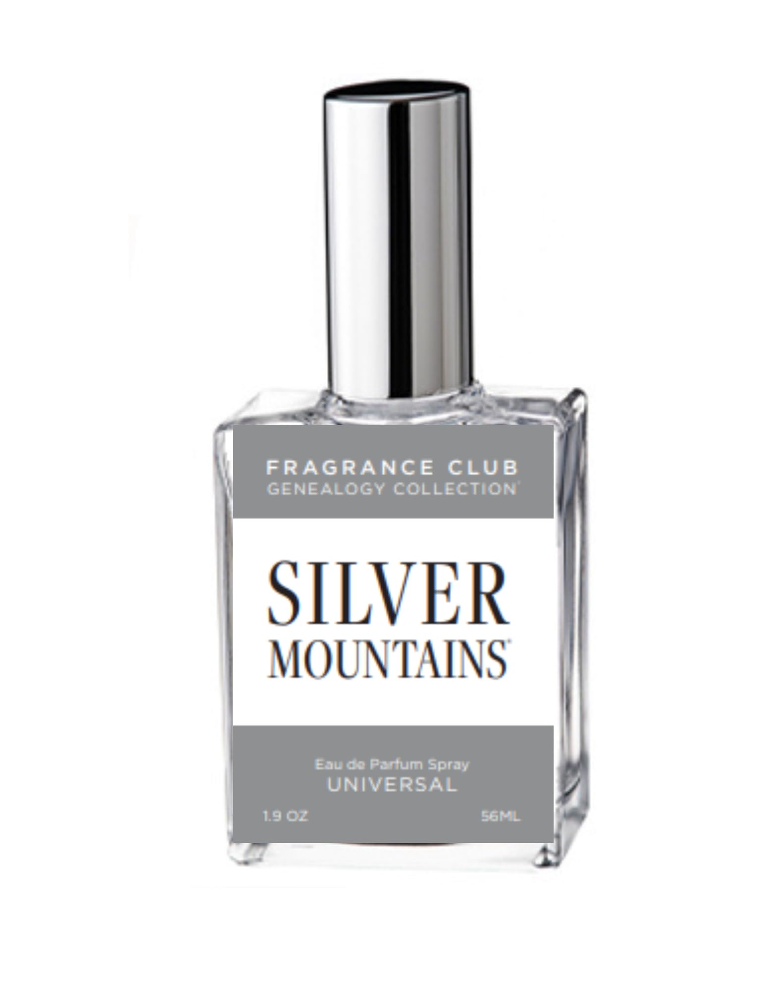 Inspired by Silver Mountains 1.9 oz. EDP, Universal fragrance. Our version is a refreshing, uplifting well blended scent.