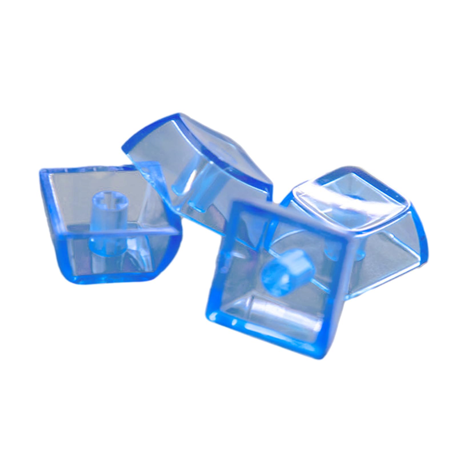 10PCS High Transparent Keycaps XDA Height Blank Keycap Set For Mechanical Keyboard Keycap Backlit Key Caps Colorful Blank Keycaps