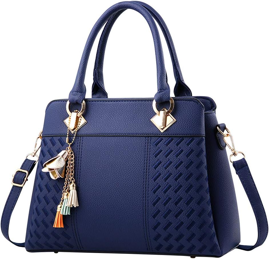 Women Handbags Shoulder Bag Crossbody Messenger Bag Tote Satchel for Lady PU Leather Purse