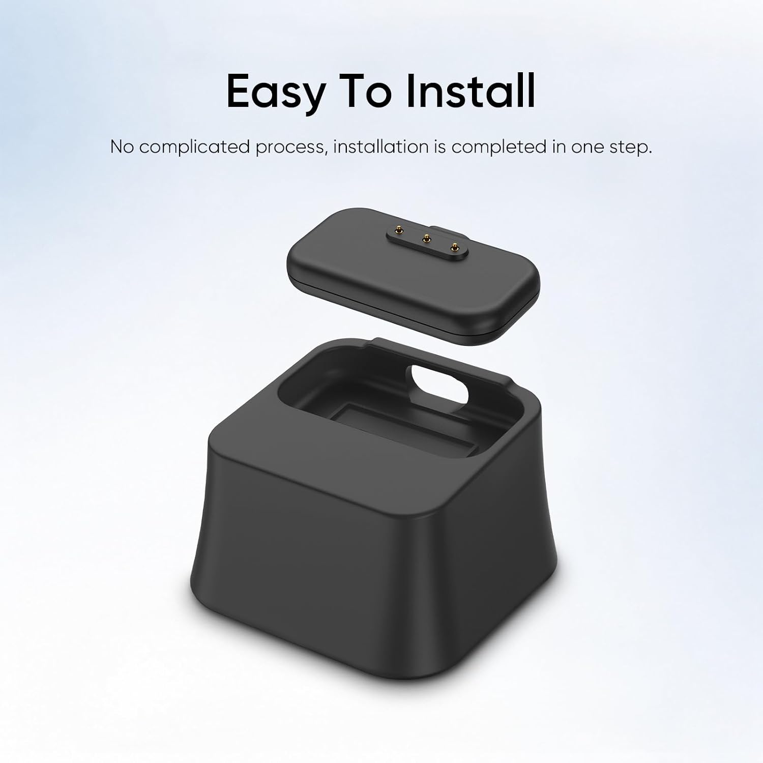 Magnetic Charging Dock, Compatible with Steam Controller Gamepad, Anti-Slip Silicone Base, Controller Desktop Holder for Charging & Organized Storage