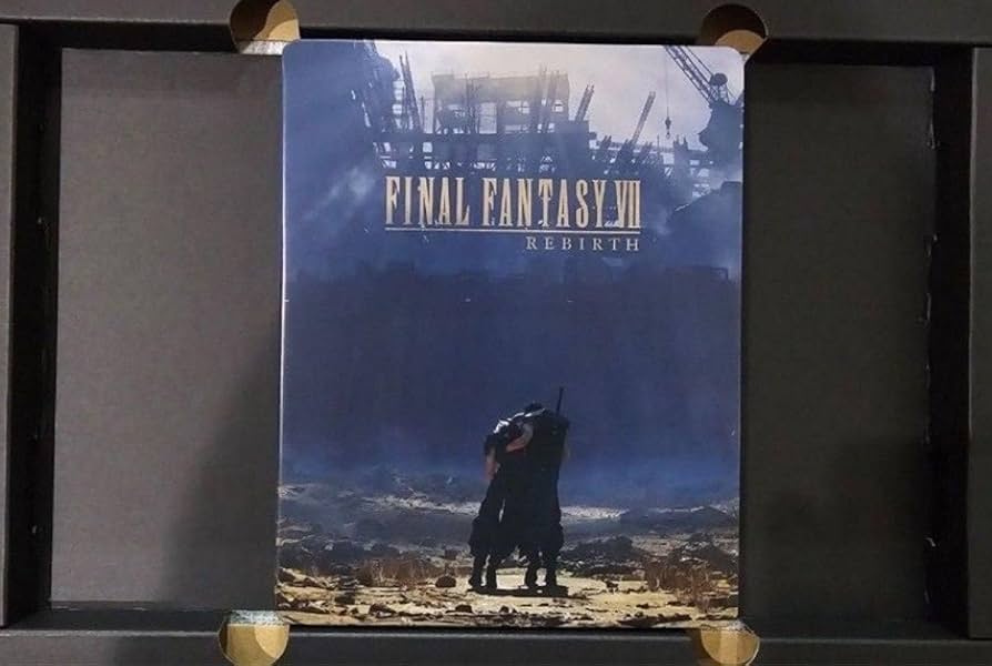 DAO　４つ ファイナルファンタジーVII リバース スチールブックケース 北米版ファイナルファンタジー7 リバース 予約特典スチール