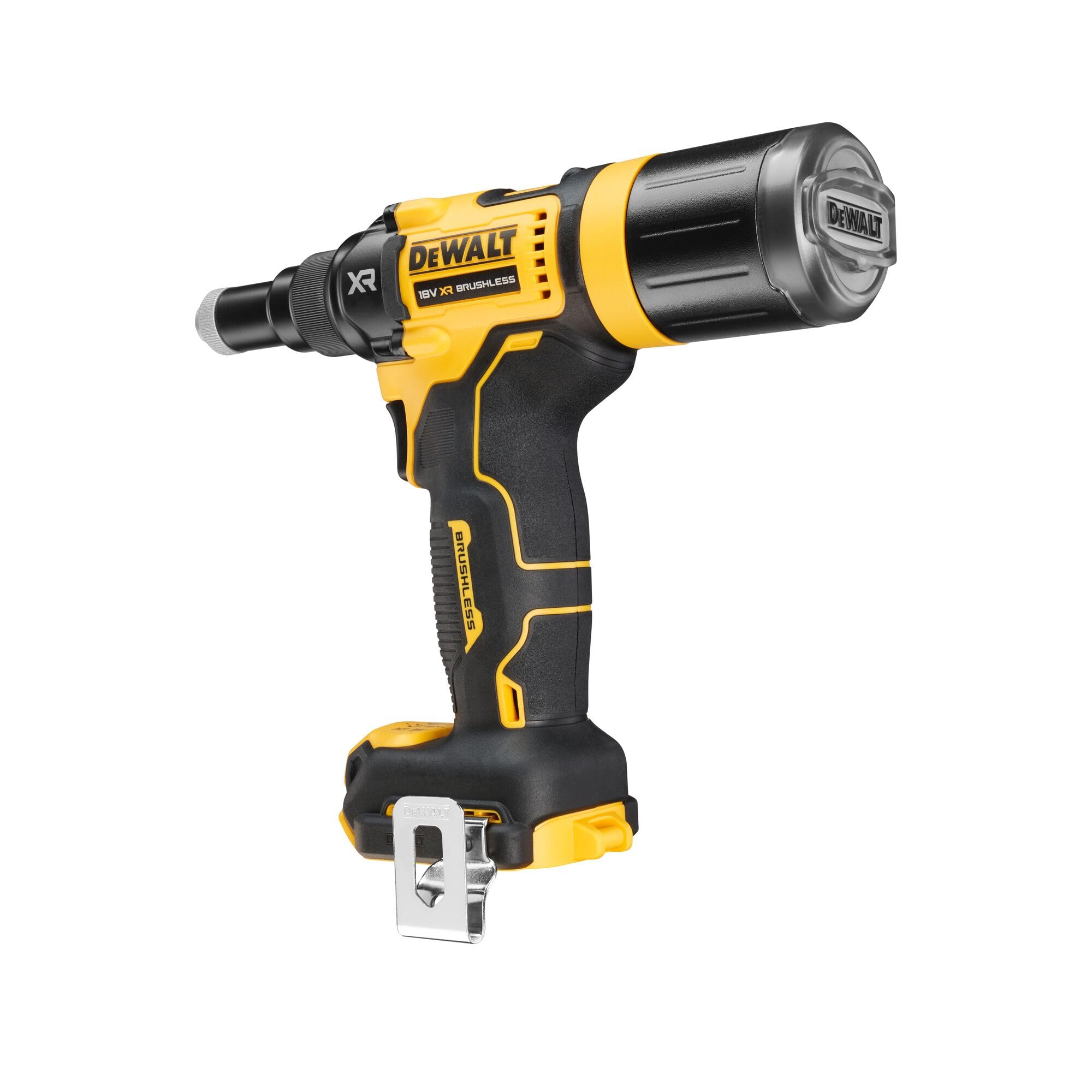 DEWALT - Riveteuse aveugle sans fil XR 18V brushless, Pistolet à riveter avec coffret TSTAK, sans batterie, DCF403NT-XJ