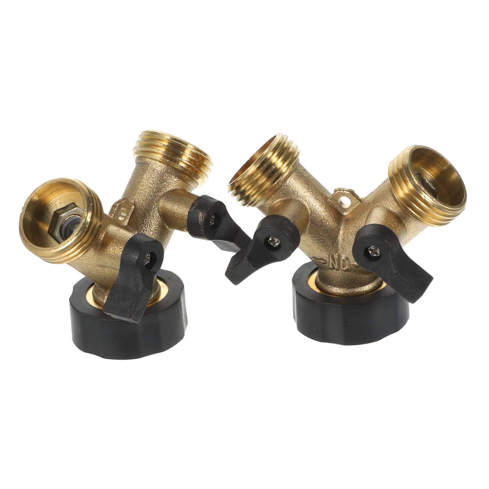 Double connecteur de tuyaux type Y VICASKY pour l'arrosage et l'irrigation du jardin