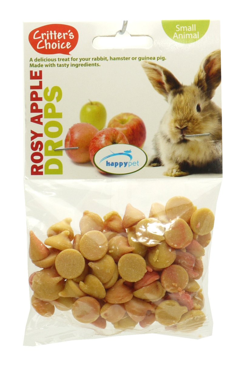 Critter's Choice Rosy Apple Drops 75g (Pack of 6)