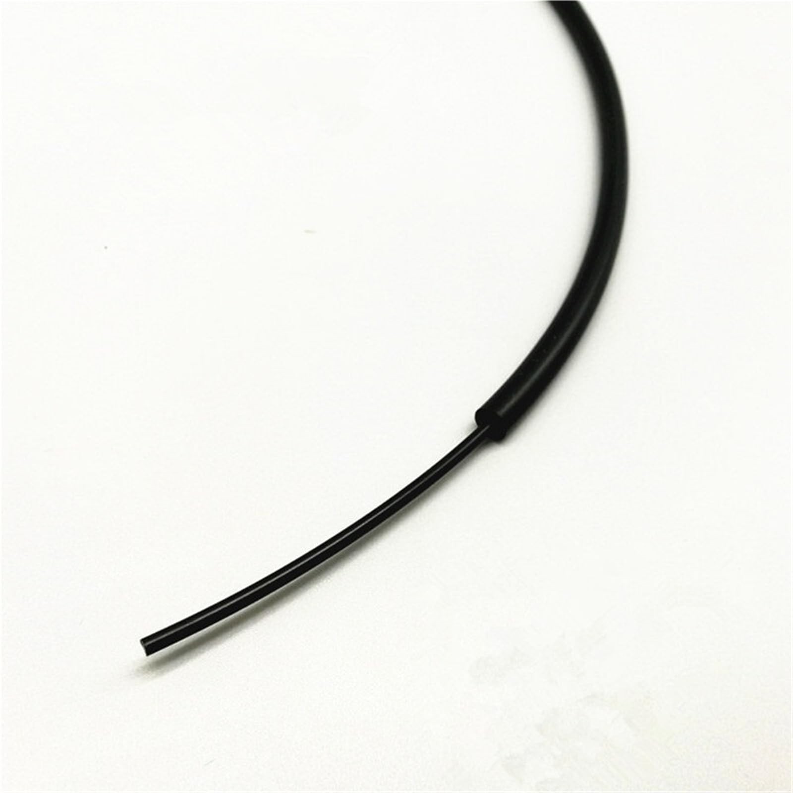 2 Meter POF-Kunststoff-Lichtleiter PMMA, Kern 1,0 mm, Außenmantel 6 mm Big Core Fiber Simplex Duplex