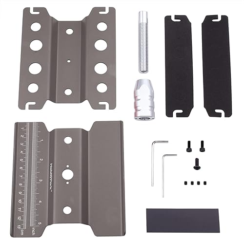 Miniatura 6 de HobbyPark RC Car Work Stand Aleación de aluminio para 1:10 1:12 1:16 1:18 Camiones Buggies en carretera Touring Drift