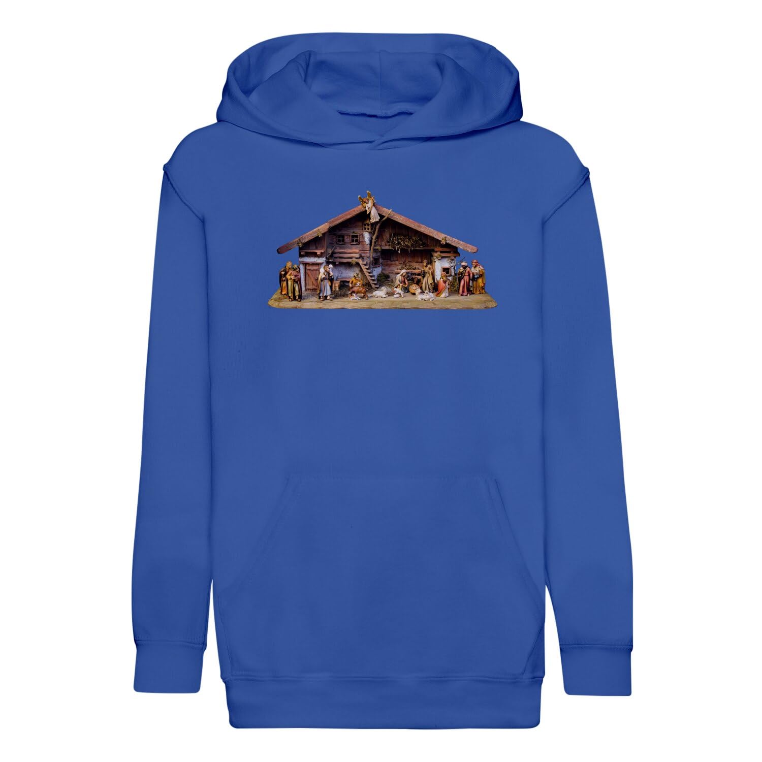 Sweat à capuche enfant crèche de Noël idée cadeau de naissance - 4