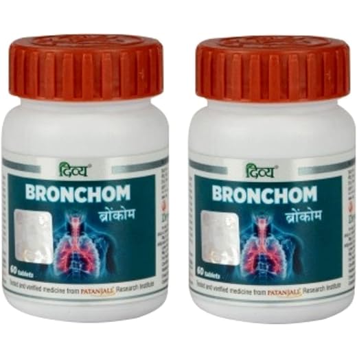 Divya Bronchom Tabs - Respiratory Support 60 Tab