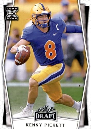 Miniatura 9 de 2022 Leaf Football Draft Picks HOBBY Blaster Box with a including Kenny Pickett Complete 10 Card Set and 2 GUARANTEED AUTOGRAPHS with Chance for