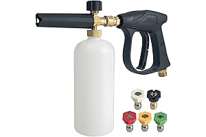SutekUS Foam Cannon Pressure Washer - Transform Your Car Wash with Incredible Pressure