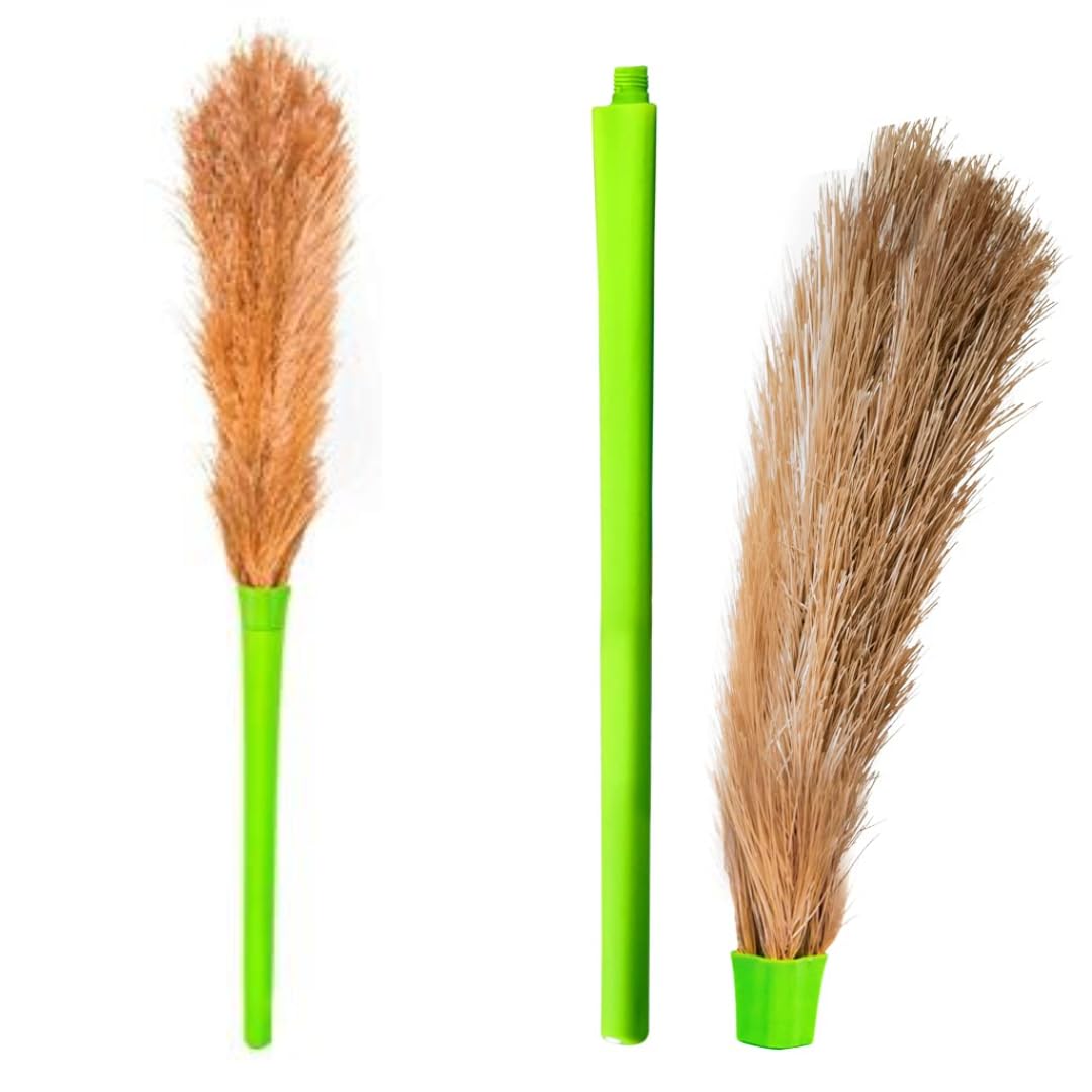 SHAYONAM No Dust Broom with Extendable Long Handle Broom Stick for Home Floor Cleaning and Ceiling Cleaning, Jhadu for Home Cleaning and Ceiling Cleaning, Made of Washable Fibers/*- (1) (B0DFYS6RS4) Amazon Price History, Amazon Price Tracker