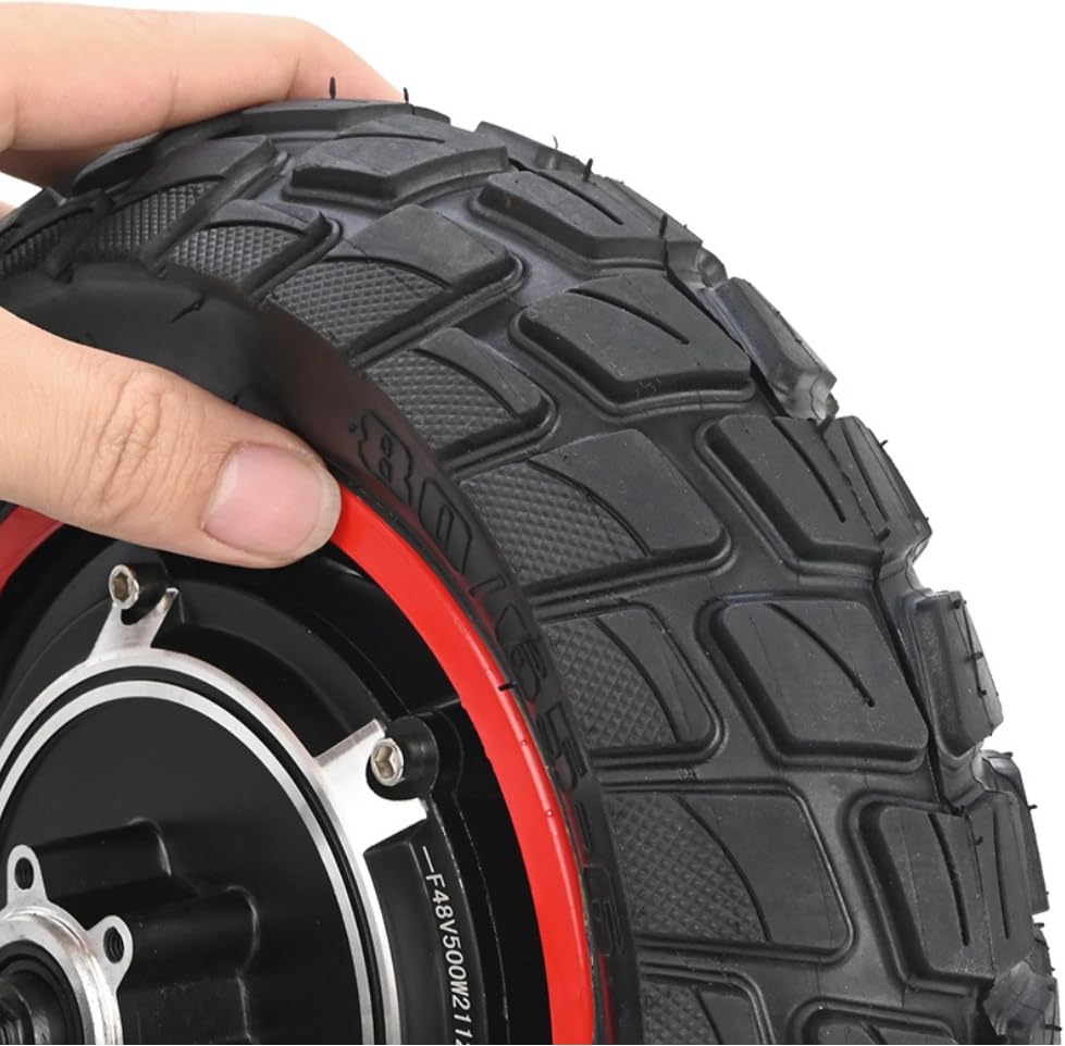 Felixstory Achterwielmotor, 48 V, 500 W, geschikt voor Kugoo M4/M4 Pro elektrische scooter, 10 inch offroad-band 80/65-6 - Afbeelding 8
