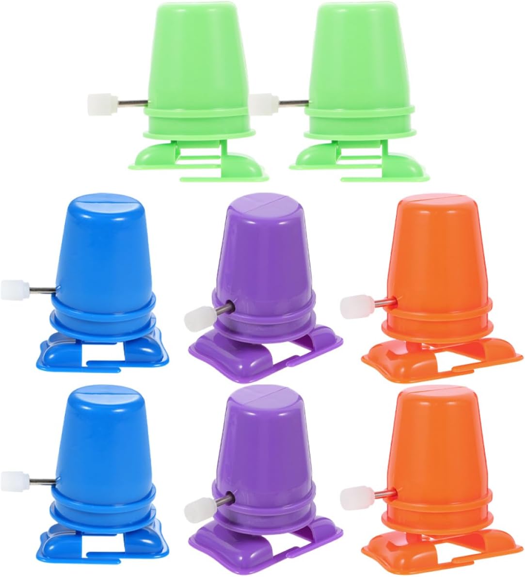 40pcs Clockwork Walking Movement Compact Plastic Movement Diy Accessory Replacement Toy Rewinding Part