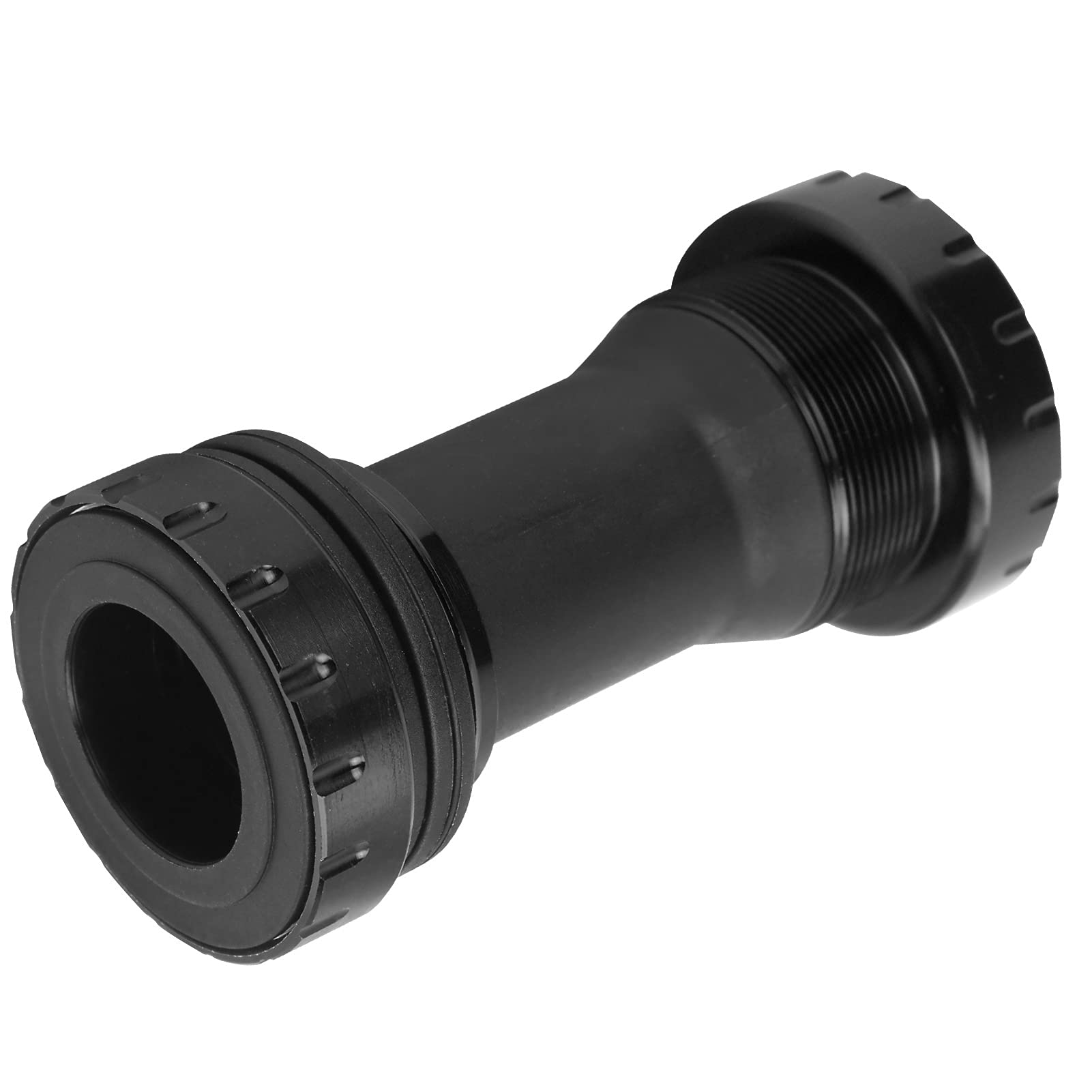Boîtier De Pédalier Vélo Aluminium Léger 68-73mm - Compatible VTT, Route, Vélos Pliants - Roulements Scellés Faible Résistance (Noir)