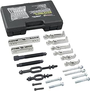 OTC 4534 Multi-Purpose Bearing and Pulley Puller Set with Storage Case | Use to Pull Bearings; Alternator, Generator, Power Steering, and Crankshaft Pulleys; Timing Gears; Harmonic Balancers + More