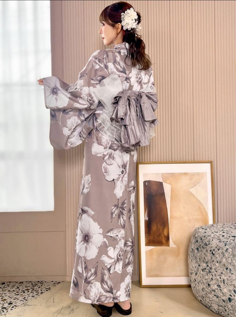 創作】オリジナル浴衣 ミニ丈 浴衣ドレス 創作】 オリジナル浴衣