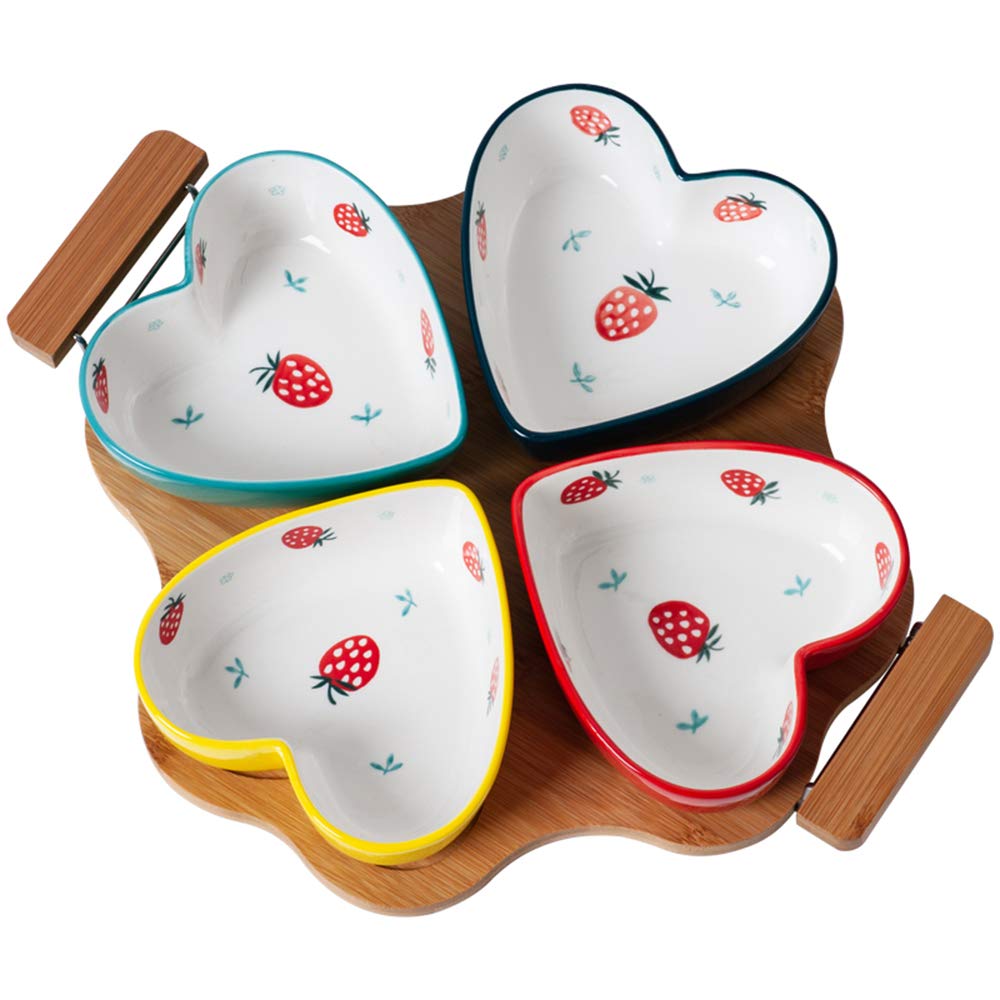 Creativo Vassoio di Frutta in Camera Living Home Candy Snack Vassoio Griglia Ceramica Frutta Secca Storage Box Cassetto del Dessert di Frutta Decorative Bowl