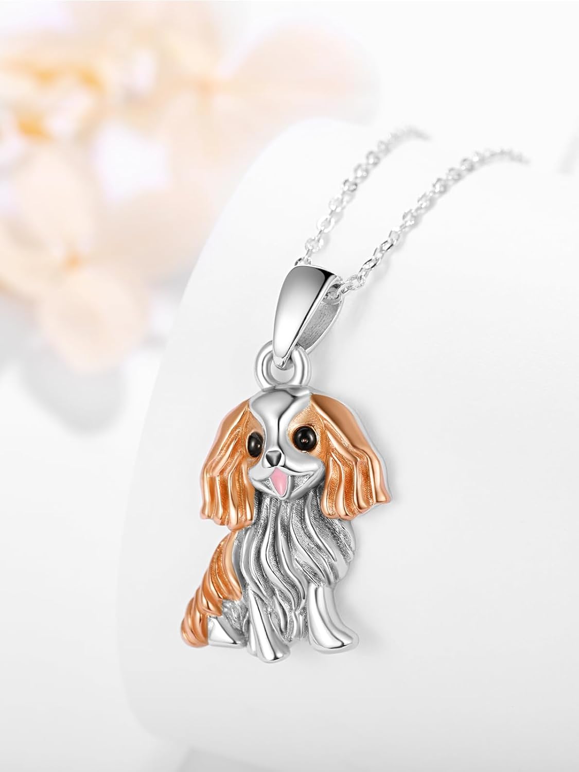 Dreamboat Dog Breed Pendant Necklace for Women 925 Sterling Silver Jewelry Gifts for Dogs Mom Pet Lovers - Image 2