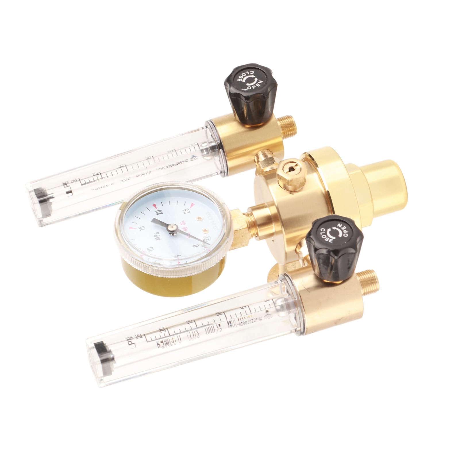 Regulator przepływomierza argonu Miedziany regulator ciśnienia argonu WX-562-5/8 z gwintem wewnętrznym do spawania i cięcia