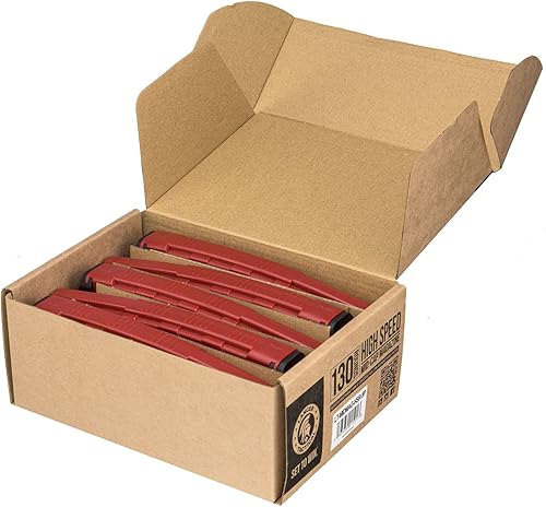 Miniatura 3 de Lancer Tactical Revista de airsoft de media tapa redonda de alta velocidad 130