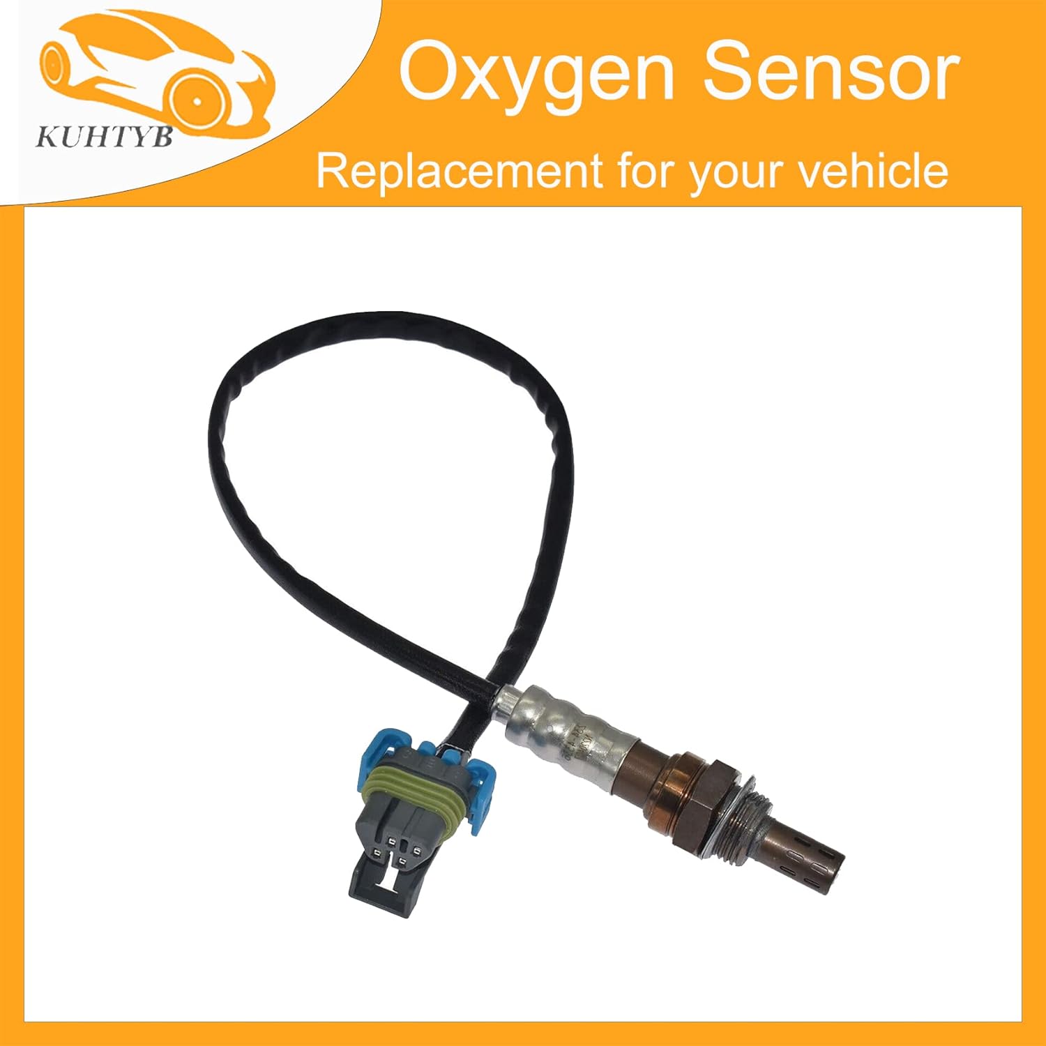 Oxygen Sensor set Replacement for CHEVROLET 2007 EXPRESS 1500 V6 4.3L 2PCS Upstream and 2PCS Downstream O2 Sensor