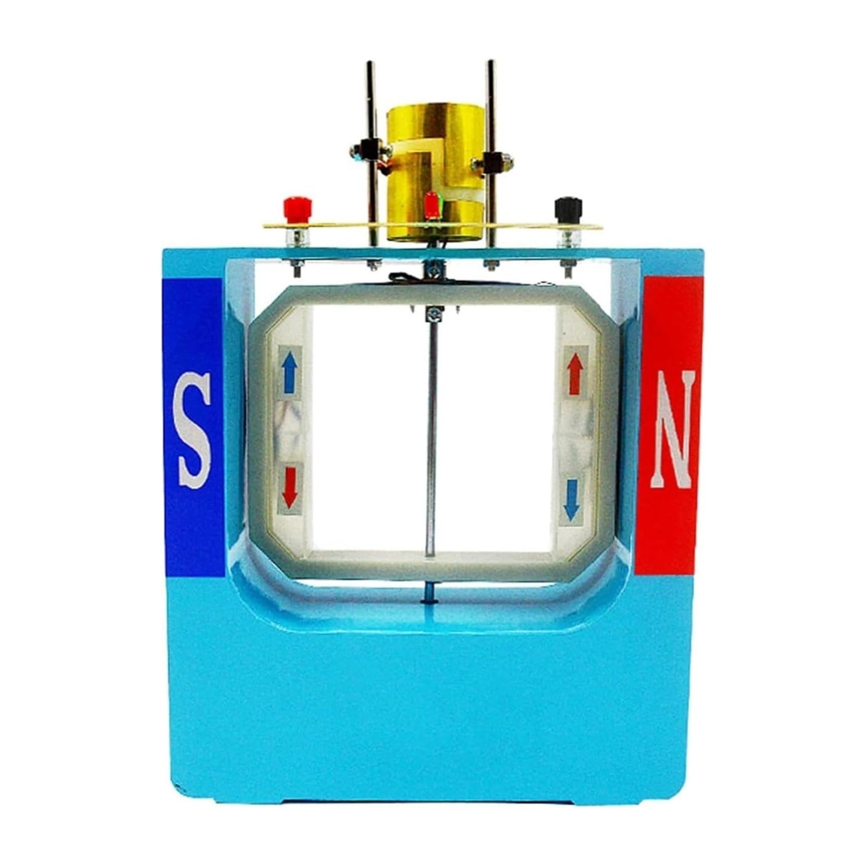 TIANQIHAO Dc Ac Motor And Generator Model, Diy Electromagnetic Principle Demonstrator, Physics Electromechanics Experiment Apparatus, Educational Science Teaching Instrument For Sc