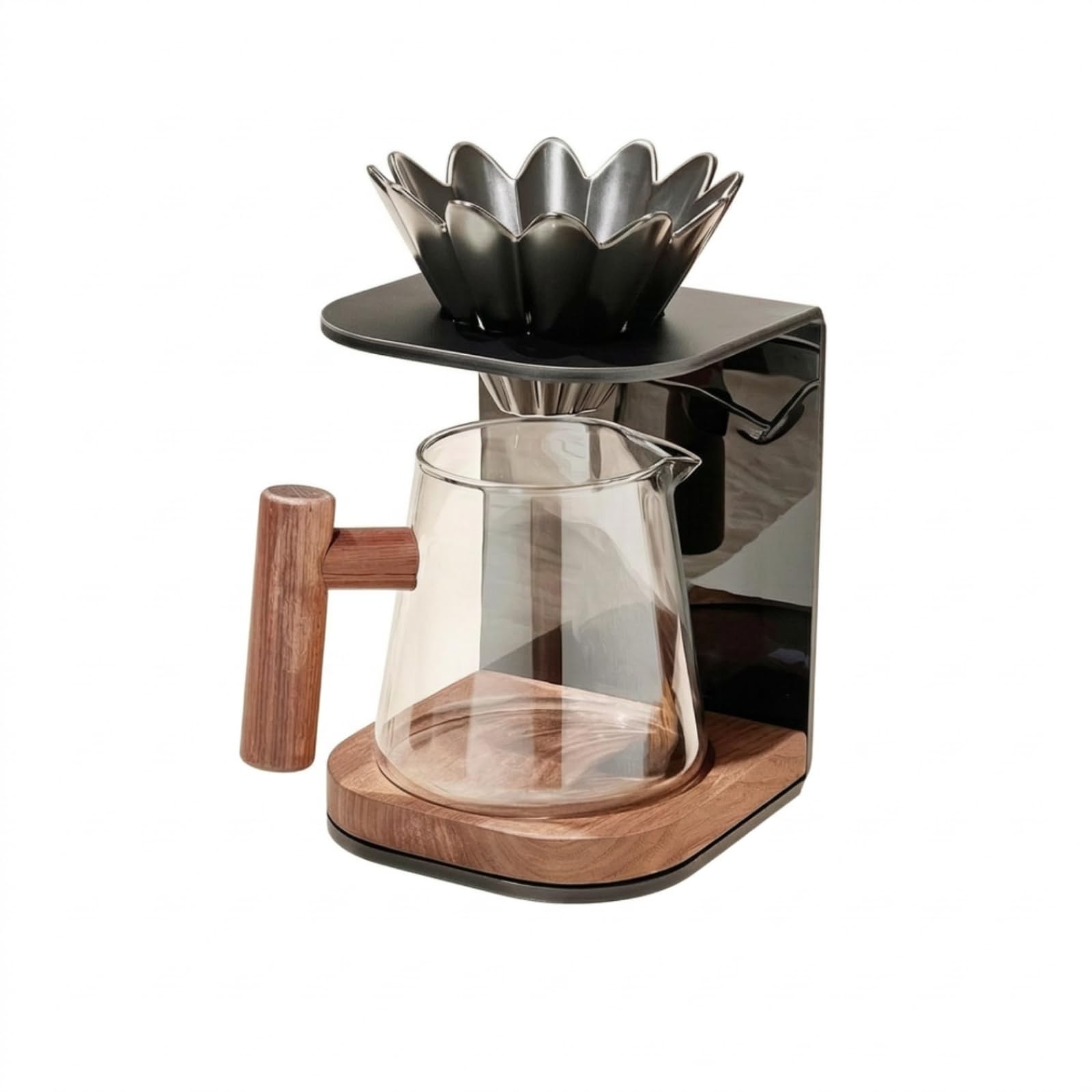 Caffettiera a Gocciolamento Manuale | Caffettiera Pour Over, Graduata, per Casa