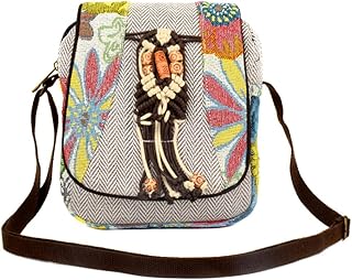 Embroidered Crossbody Bag for Women Handbags Wristlet Wallet Bag Cell-phone Pouch Coin Purse Cute Mini Vintage (7)