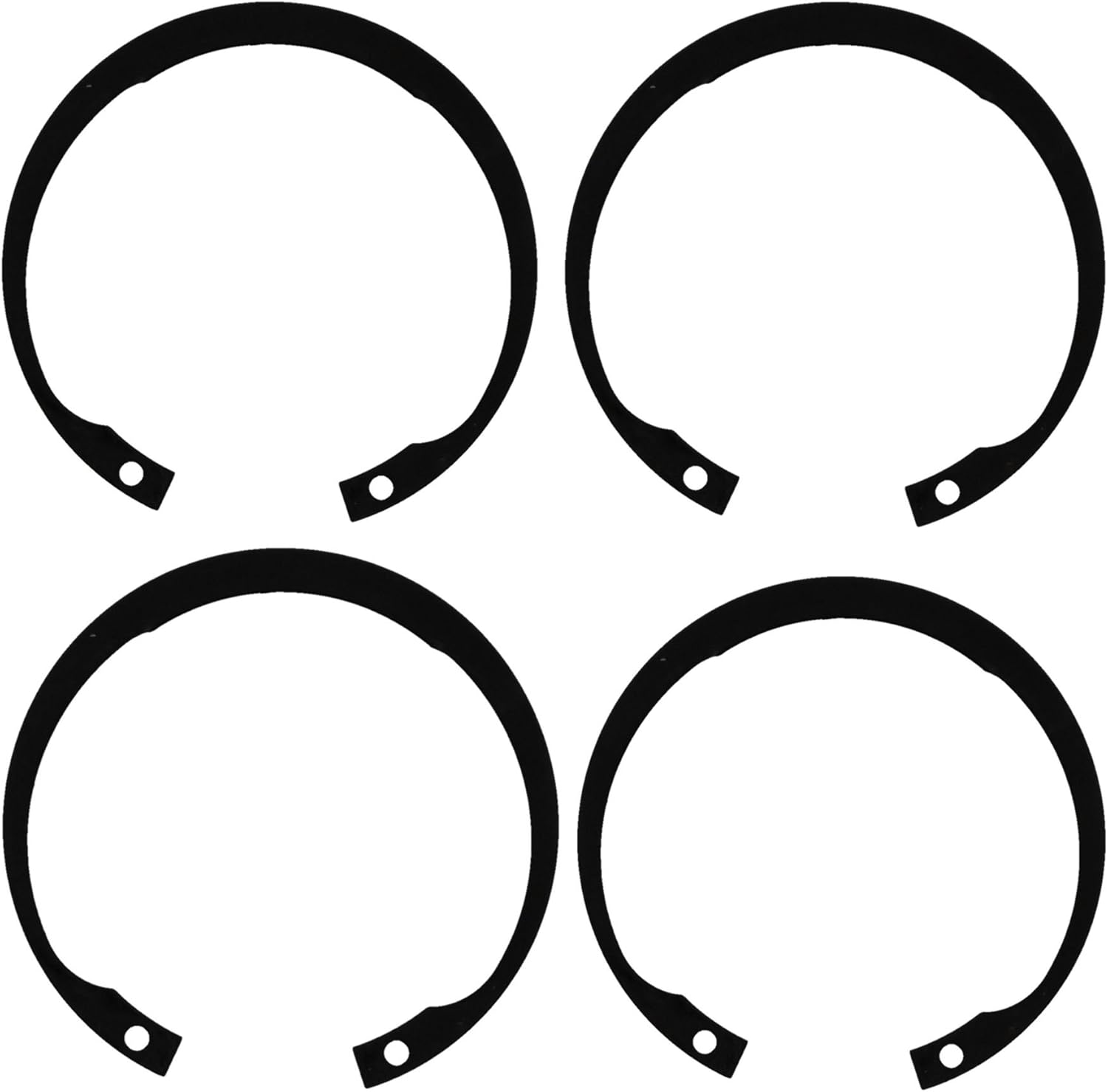 4pc 60mm x 2mm Internal Circlip Clip Trailer Bearing Retainer Retaining Fastener