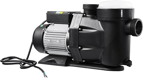 Miniatura 11 de VEVOR Bomba de piscina sobre el suelo, 3 HP, 149 GPM Max Flow Bomba de piscina de una sola velocidad, 220 V, 3450 RPM, elevación máxima de cabeza de