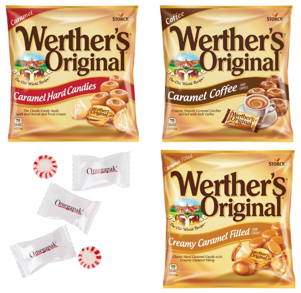 Werther's Original Caramel Hard Candy Individually Wrapped