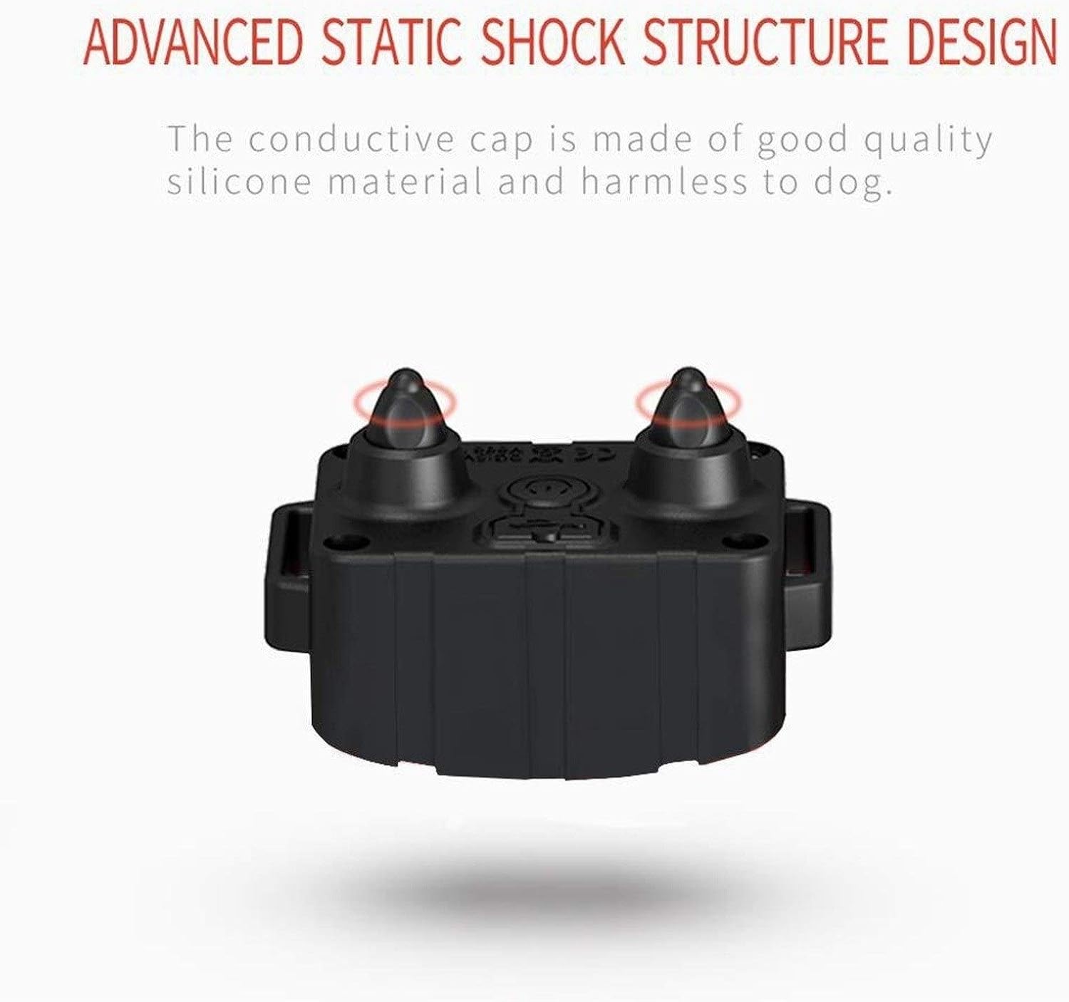 Deluxe Version of Dog Trainer Bark Plug 1650 Feet Remote Control Electric Shock and Vibration Warning Electronic Collar Waterproof (Blue) H-2025-10-4