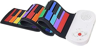 Sponsored You’re seeing this ad based on the product’s relevance to your search query.Learn more about this advertisement Rolling Piano, Keyboard Piano, 49 Keys, Portable Electronic Piano, Waterproof and Dustproof, Long Battery Life, Suitable for Children, Adults, Beginners Gift, Colourful