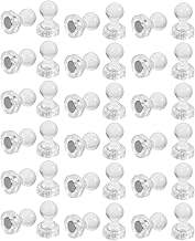 Toddmomy Alfinete De Pressão Magnético 30 Peças Ímãs De Pino De Pressão Ímãs De Quadro Branco Ímãs De Geladeira Ímãs Magnéticos Tachas De Polegar Clipes De Ímã Para Escritório