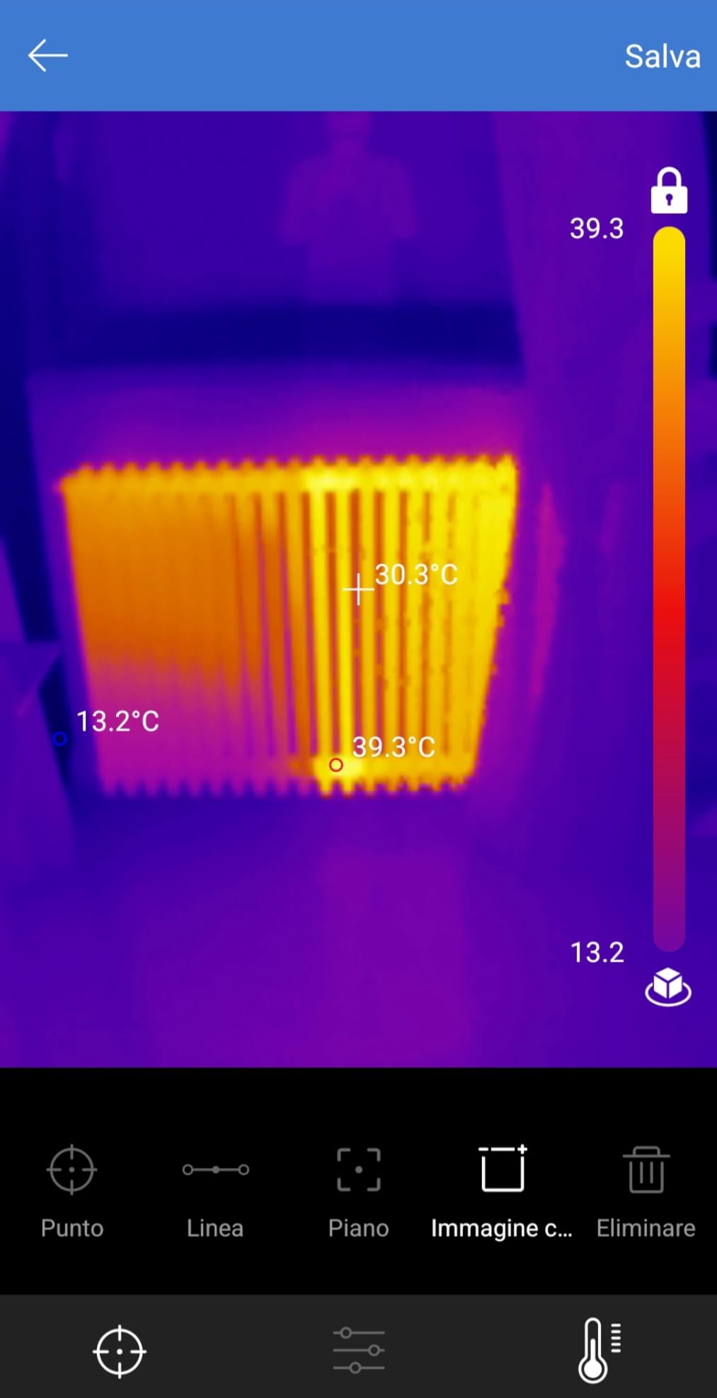 Fotocamera Termica P1 Super IR Per Android E IPhone 15/16, Risoluzione 320x240, Zoom 15x, Rileva Da -20°C A 600°C