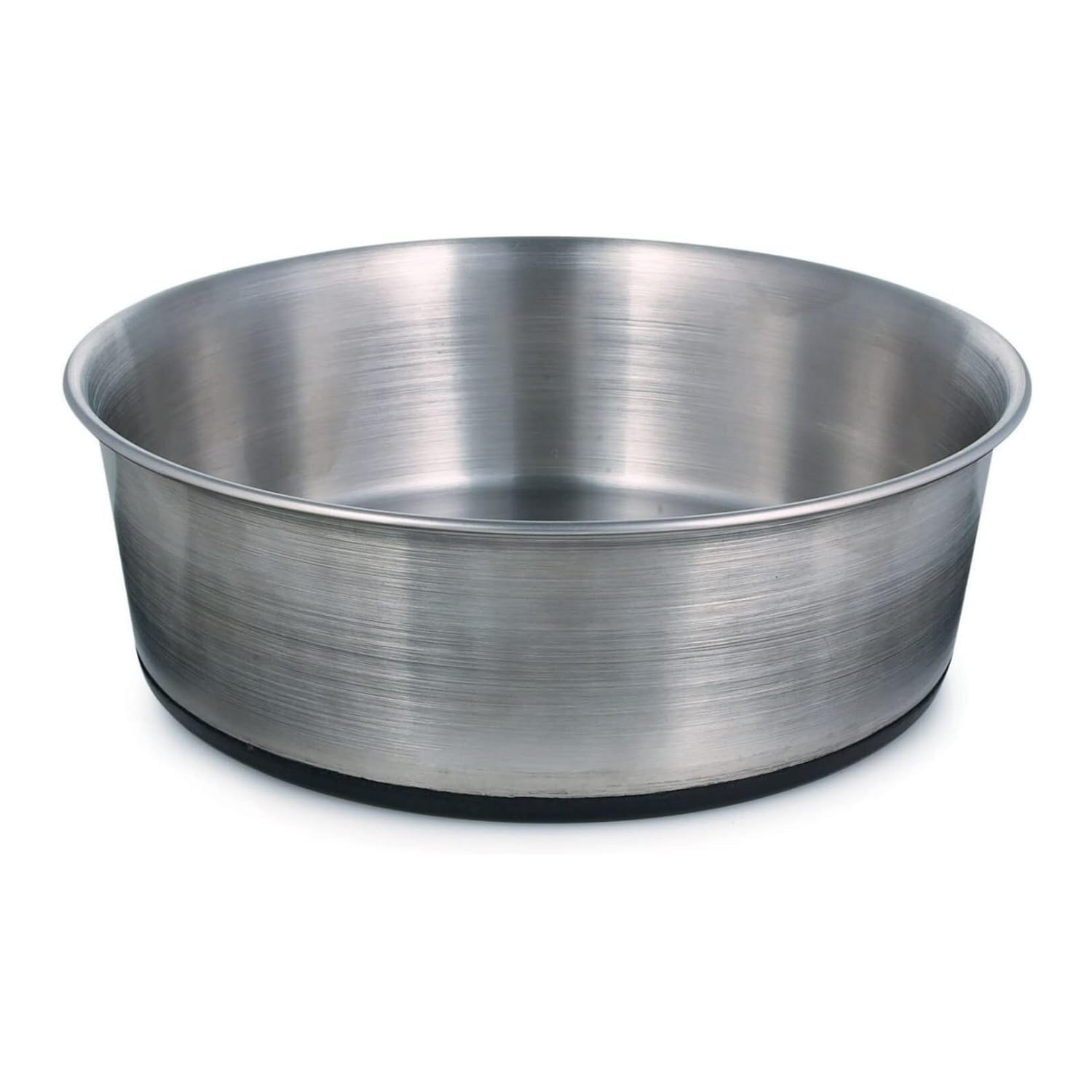 No Spill Dog Water Bowl 4L - Stainless Steel, Slow Drinker Design, Non-Slip Base For Medium/Large Dogs