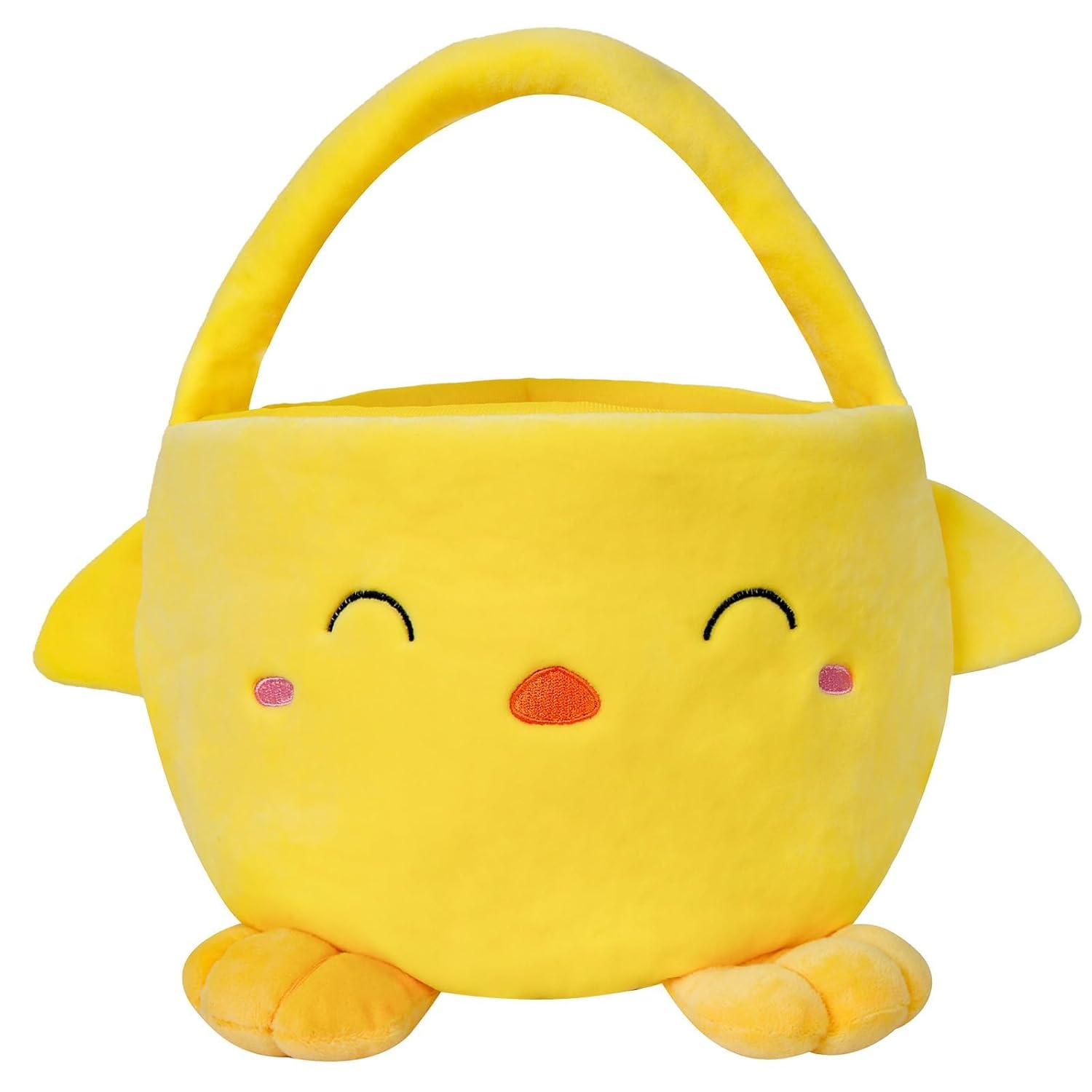 Easter Baskets for Kids, Cute Chick Easter Egg Buckets Huting Festivals Gift for Girls Boys (Chick) Thumbnail