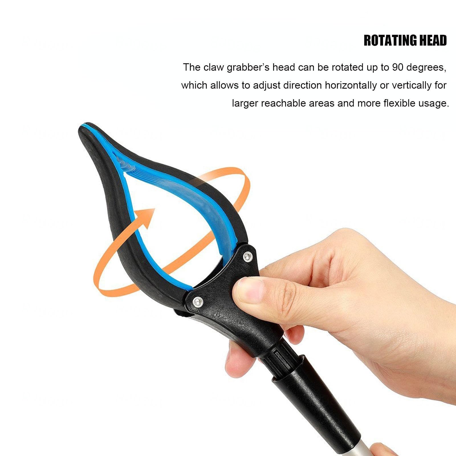 AMNOOL Grabber Reacher Tool für ältere Menschen – 2er-Pack – 32 Zoll Faltbarer Pick-Up-Stick - Leichter, Extra Langer, Praktischer Müllgreifer – Picker Claw Reacher Grabber Tool