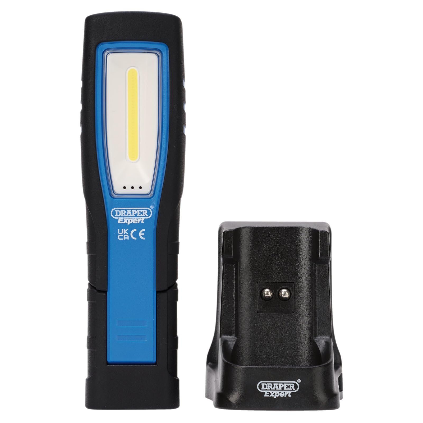 Draper Expert 31101 SMD LED USB Rechargeable Inspection Light with Charging Station, 5W, 600 Lumens, USB-C Cable Supplied - Image 2